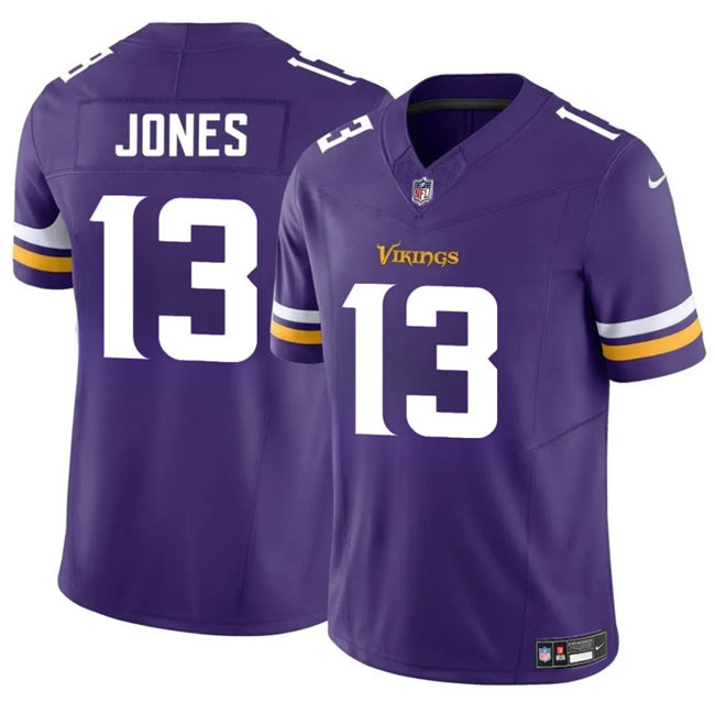 Daniel Jones Minnesota Vikings purple FUSE jersey