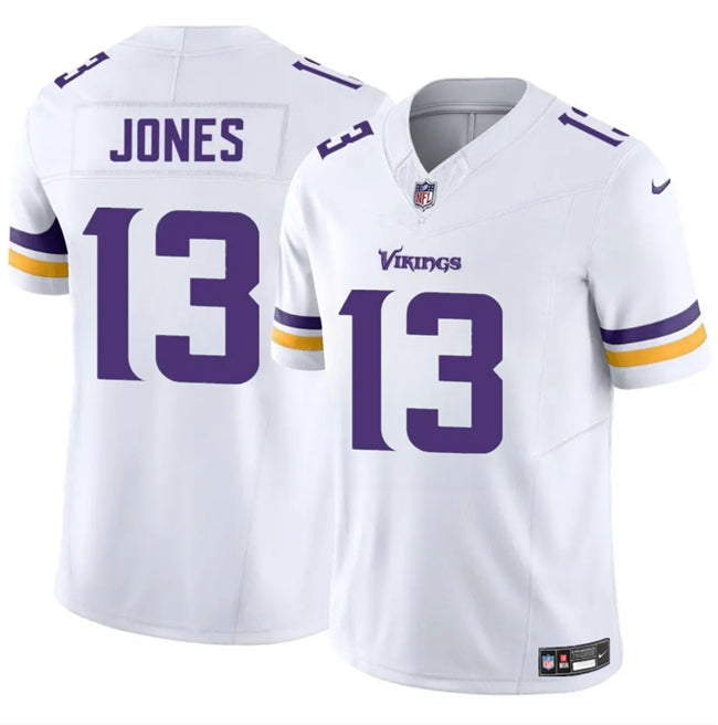 Daniel Jones Minnesota Vikings white FUSE jersey