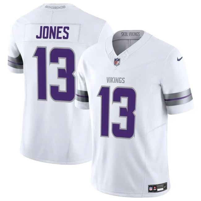 Daniel Jones Minnesota Vikings white FUSE jersey