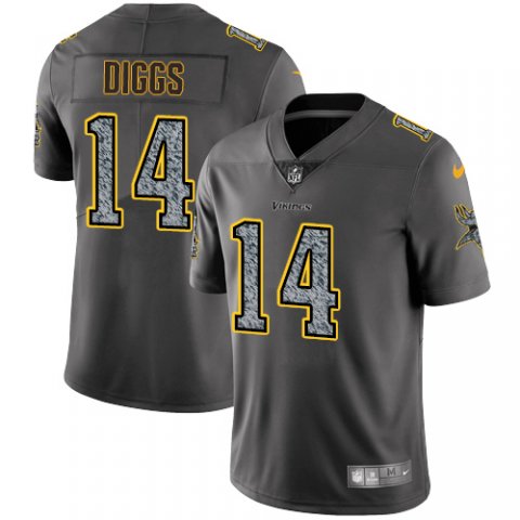 Stefon Diggs Minnesota Vikings gray Fashion Static jersey