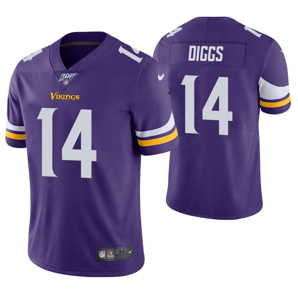 Stefon Diggs Minnesota Vikings purple jersey
