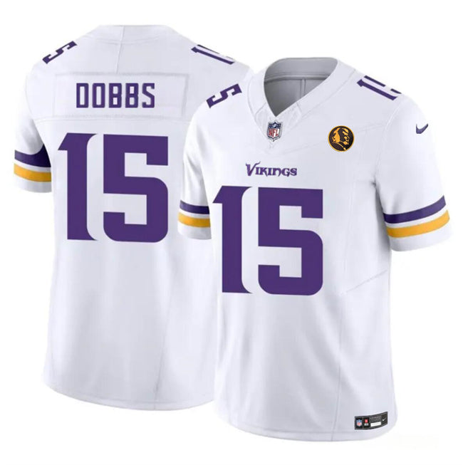 Josh Dobbs Minnesota Vikings purple FUSE jersey