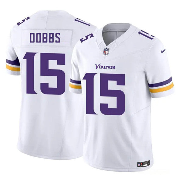 Josh Dobbs Minnesota Vikings white FUSE jersey