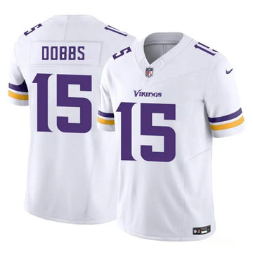 Josh Dobbs Minnesota Vikings white FUSE jersey