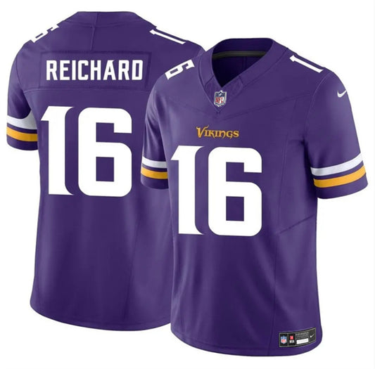 Minnesota Vikings #16 Will Reichard Purple 2024 FUSE Jersey