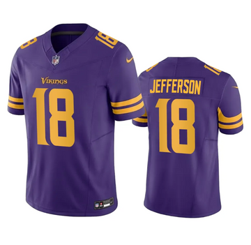 Justin Jefferson Minnesota Vikings purple Color Rush jersey