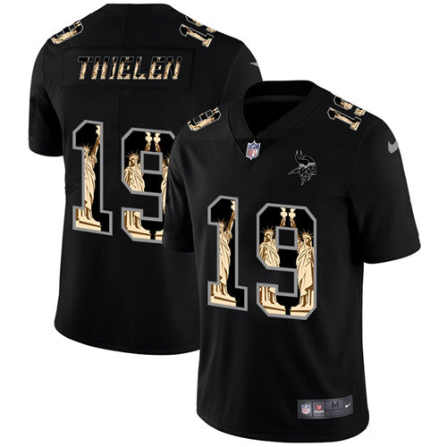 Adam Thielen Minnesota Vikings black jersey