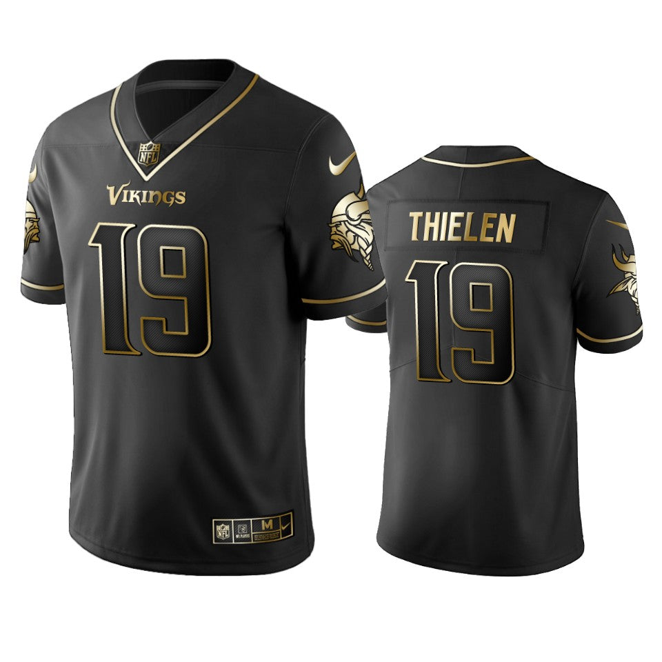 Adam Thielen Minnesota Vikings black jersey