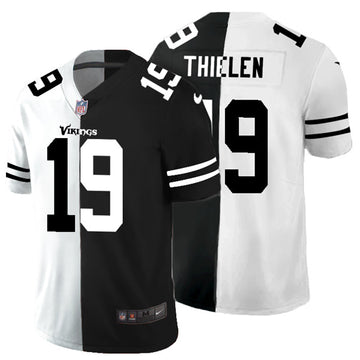 Adam Thielen Minnesota Vikings black Split jersey