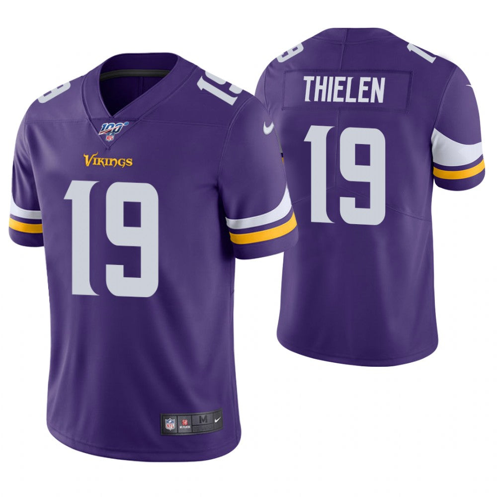 Adam Thielen Minnesota Vikings purple jersey