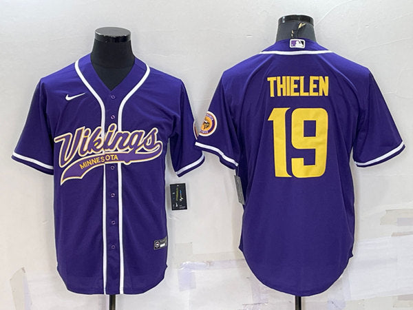 Adam Thielen Minnesota Vikings purple jersey