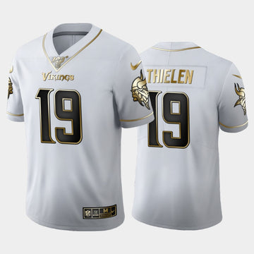 Adam Thielen Minnesota Vikings white jersey