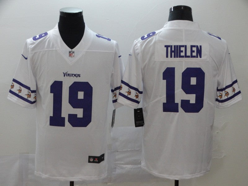 Adam Thielen Minnesota Vikings white jersey