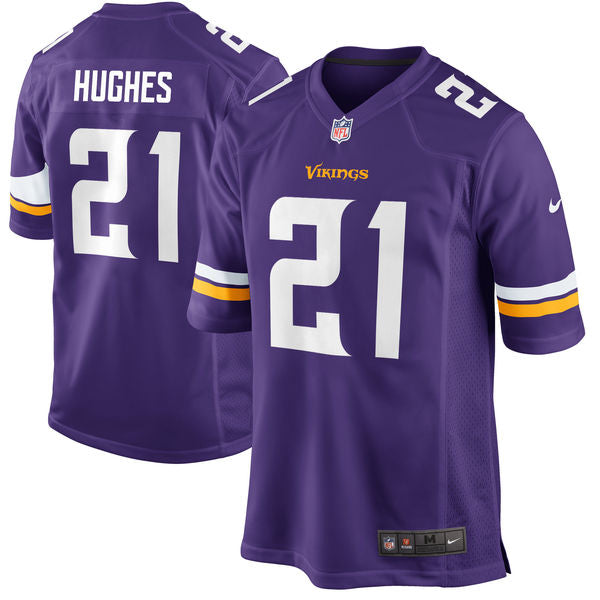 Mike Hughes Minnesota Vikings purple Game jersey