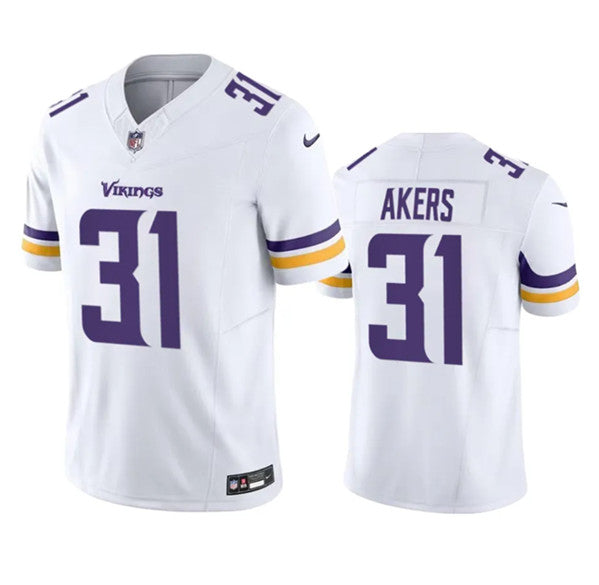 Cam Akers Minnesota Vikings white FUSE jersey