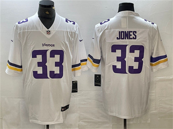 Aaron Jones Minnesota Vikings white jersey