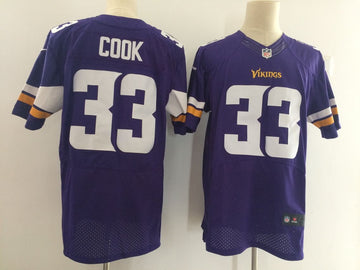 Dalvin Cook Minnesota Vikings purple Elite jersey