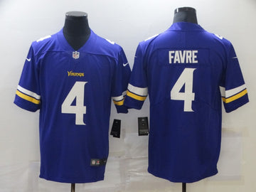 Brett Favre Minnesota Vikings purple jersey