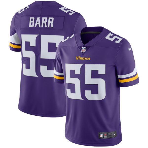 Anthony Barr Minnesota Vikings purple jersey