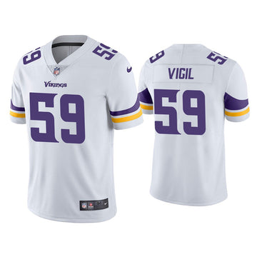 Nick Vigil Minnesota Vikings white jersey