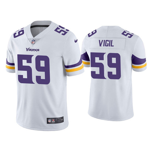 Nick Vigil Minnesota Vikings white jersey