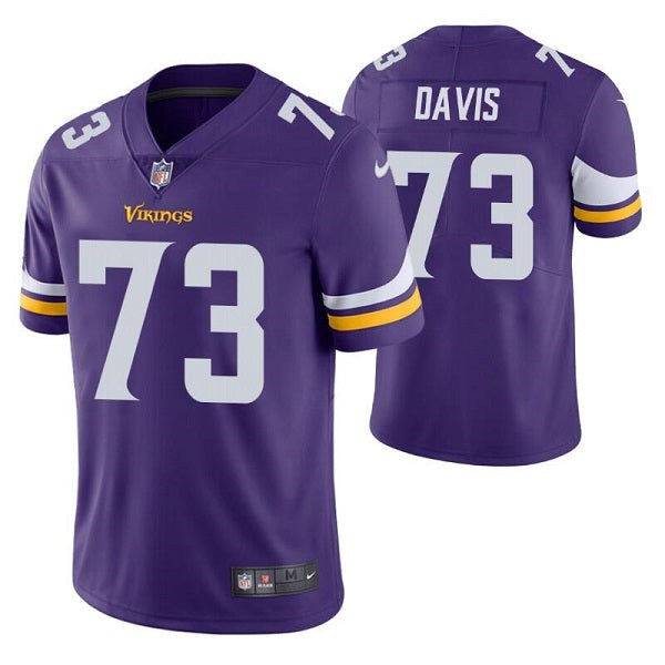Jesse Davis Minnesota Vikings purple jersey