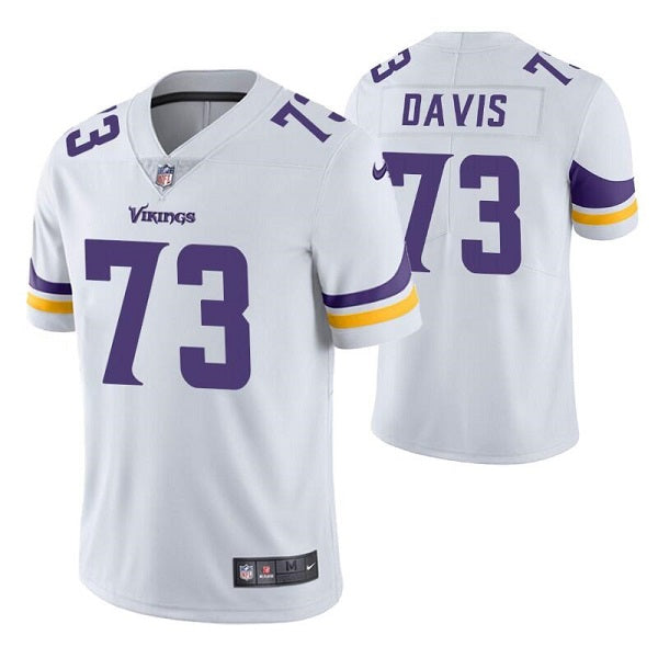 Jesse Davis Minnesota Vikings white jersey