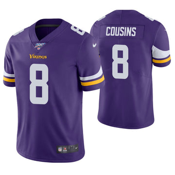 Kirk Cousins Minnesota Vikings purple jersey