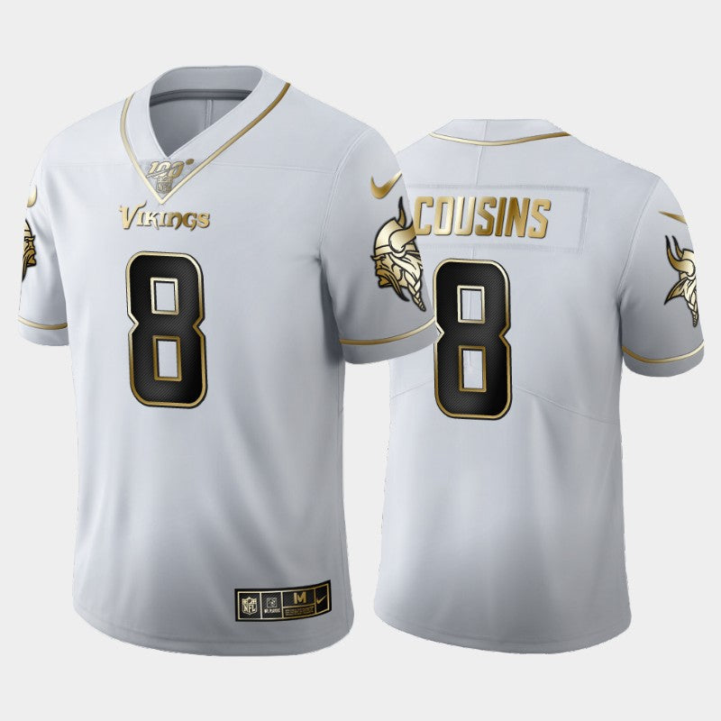 Kirk Cousins Minnesota Vikings white jersey
