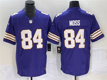 Randy Moss Minnesota Vikings purple FUSE jersey