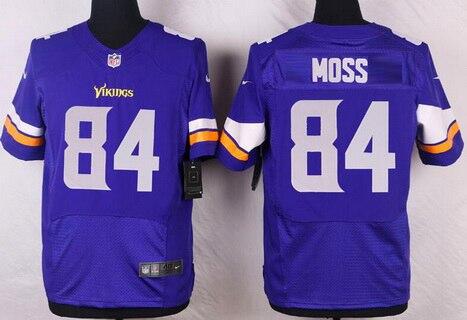Randy Moss Minnesota Vikings purple Elite jersey