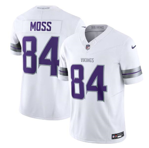Randy Moss Minnesota Vikings white FUSE jersey