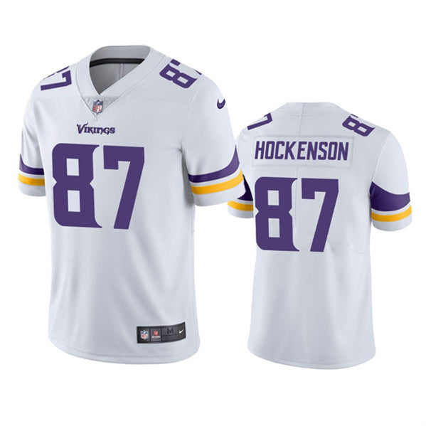 TJ Hockenson Minnesota Vikings white jersey