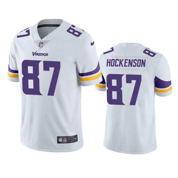 TJ Hockenson Minnesota Vikings white jersey