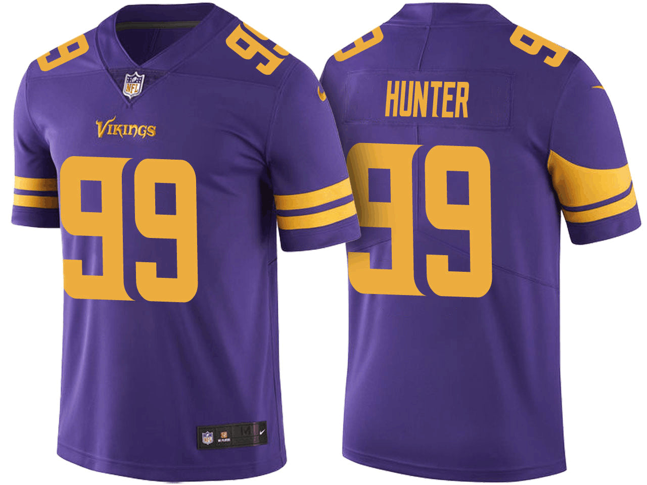 Danielle Hunter Minnesota Vikings purple Color Rush jersey