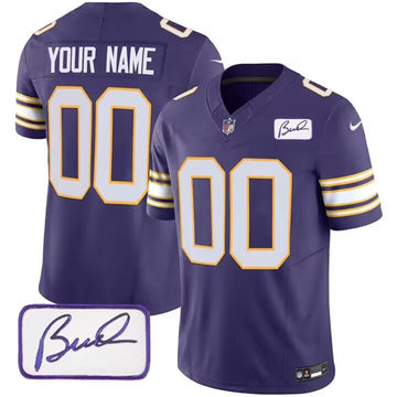 Custom Minnesota Vikings purple FUSE jersey