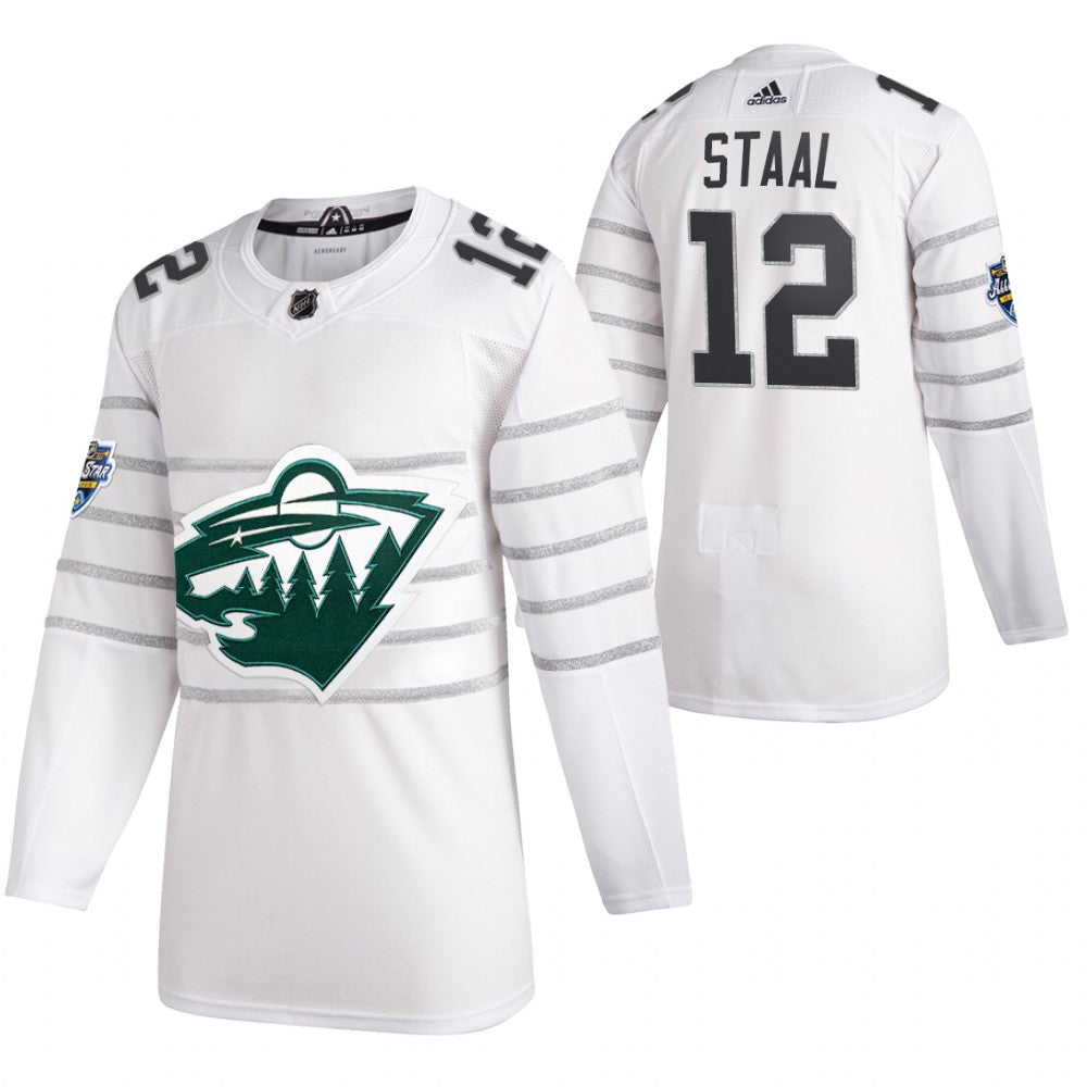 Eric Staal Minnesota Wild white jersey