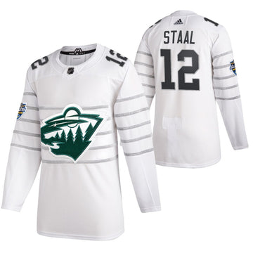 Eric Staal Minnesota Wild white jersey