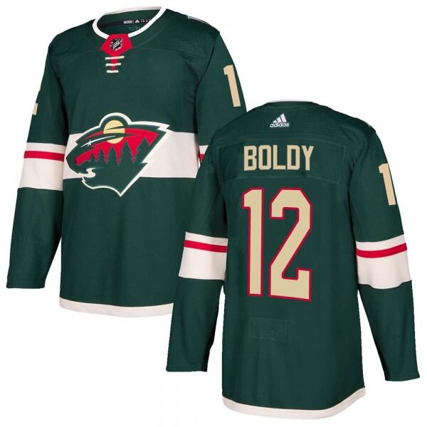 Matt Boldy Minnesota Wild green jersey