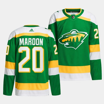 Patrick Minnesota Wild maroon jersey