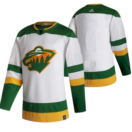 Minnesota Wild white Reverse Retro jersey