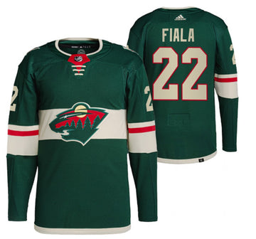 Kevin Fiala Minnesota Wild white Reverse Retro jersey