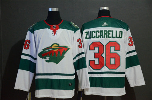 Mats Zuccarello Minnesota Wild white jersey
