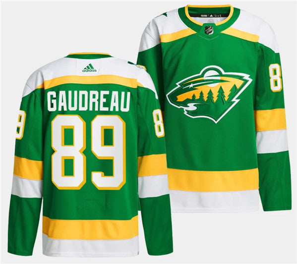 Frederick Gaudreau Minnesota Wild green jersey