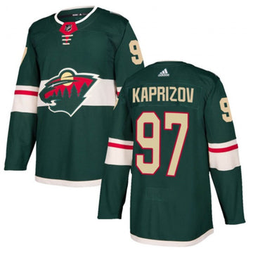 Kirill Kaprizov Minnesota Wild green jersey
