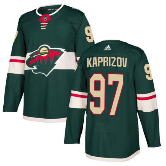 Kirill Kaprizov Minnesota Wild green jersey