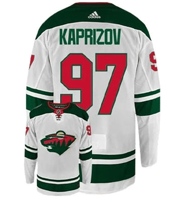Kirill Kaprizov Minnesota Wild white jersey