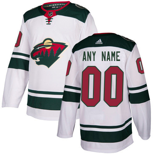Custom Minnesota Wild jersey