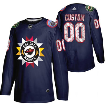 Minnesota Wild white Heritage jersey