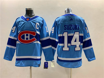 Nick Suzuki Montreal Canadiens Reverse Retro jersey